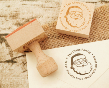 Custom Design Wooden Rubber Stamp With Your Artwork